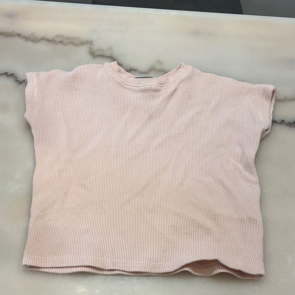 Zara Light Pink Short Sleeve Tee